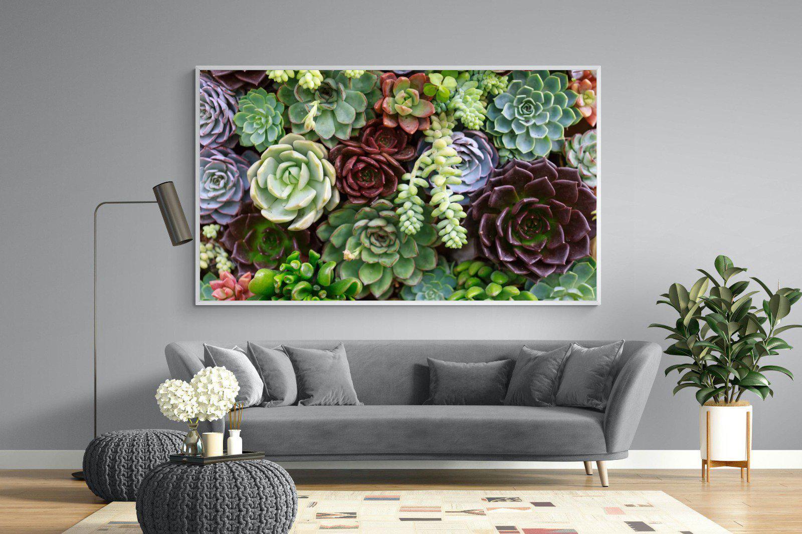 Foliage-Wall_Art-220 x 130cm-Mounted Canvas-White-Pixalot
