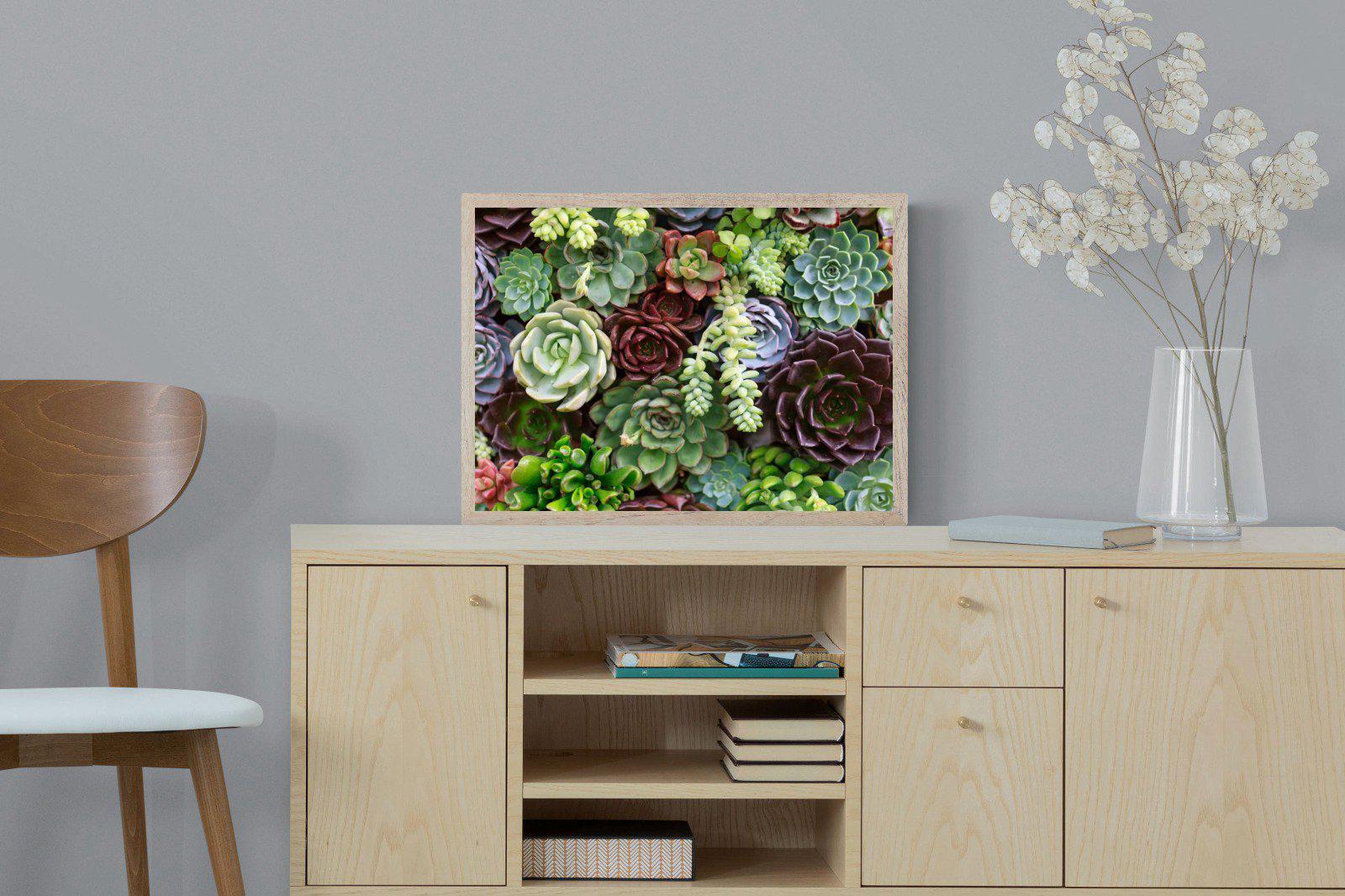 Foliage-Wall_Art-60 x 45cm-Mounted Canvas-Wood-Pixalot