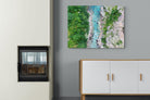 Forest River-Wall_Art-100 x 75cm-Mounted Canvas-No Frame-Pixalot