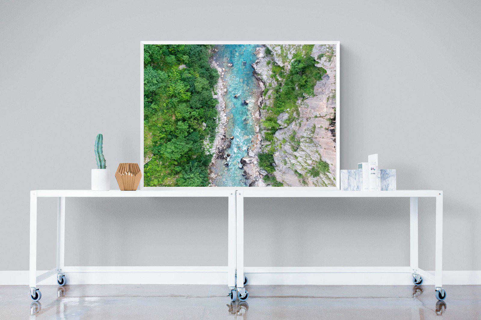 Forest River-Wall_Art-120 x 90cm-Mounted Canvas-White-Pixalot