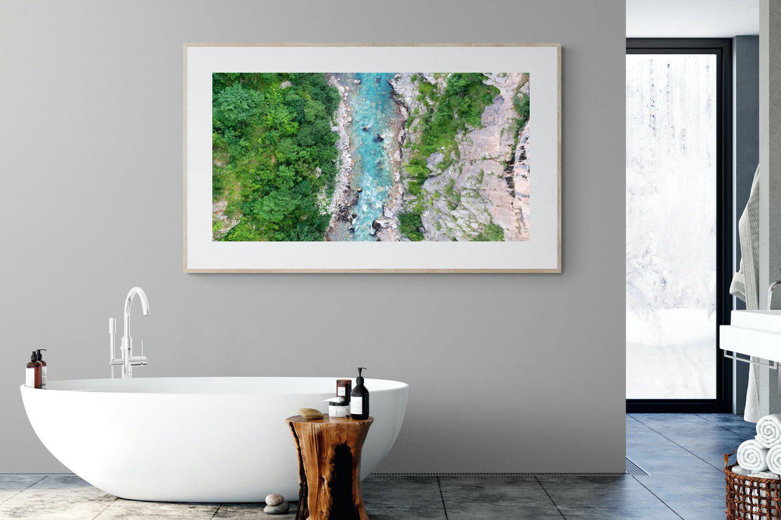 Forest River-Wall_Art-180 x 110cm-Framed Print-Wood-Pixalot