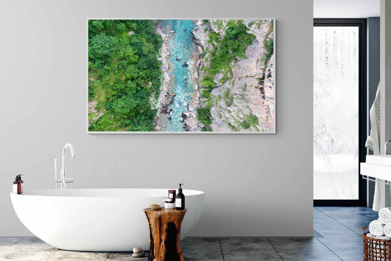 Forest River-Wall_Art-180 x 110cm-Mounted Canvas-White-Pixalot