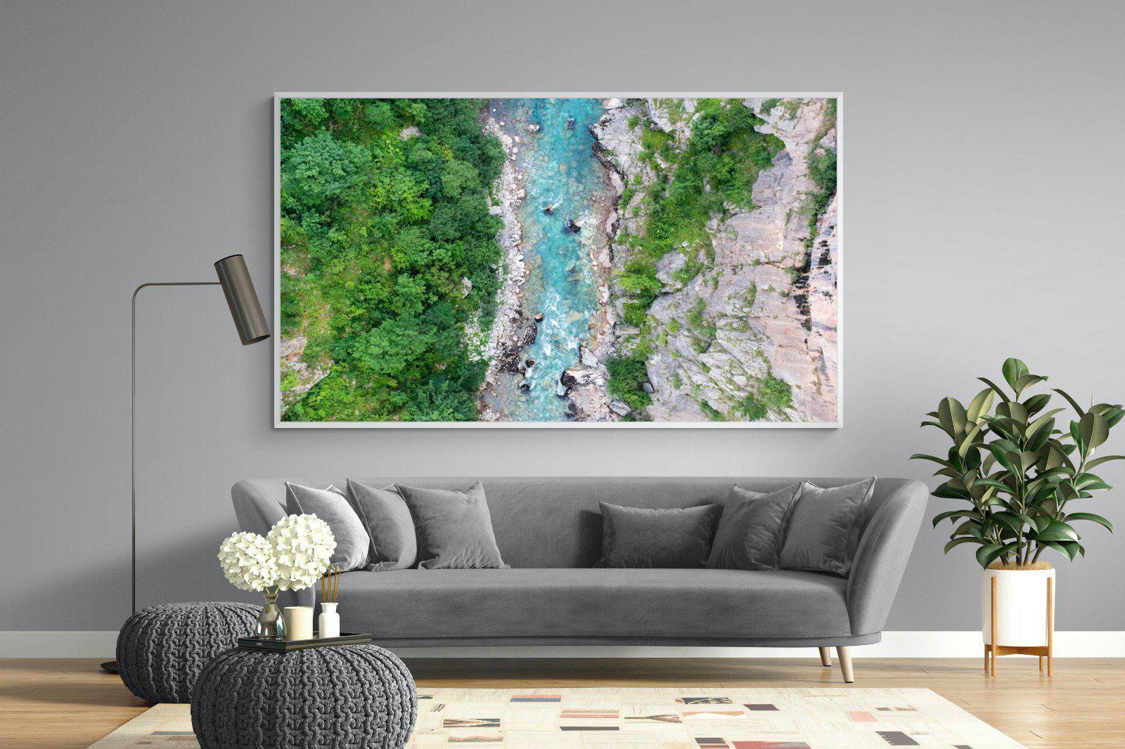 Forest River-Wall_Art-220 x 130cm-Mounted Canvas-White-Pixalot