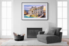 Fountain di Trevi-Wall_Art-150 x 100cm-Framed Print-Black-Pixalot