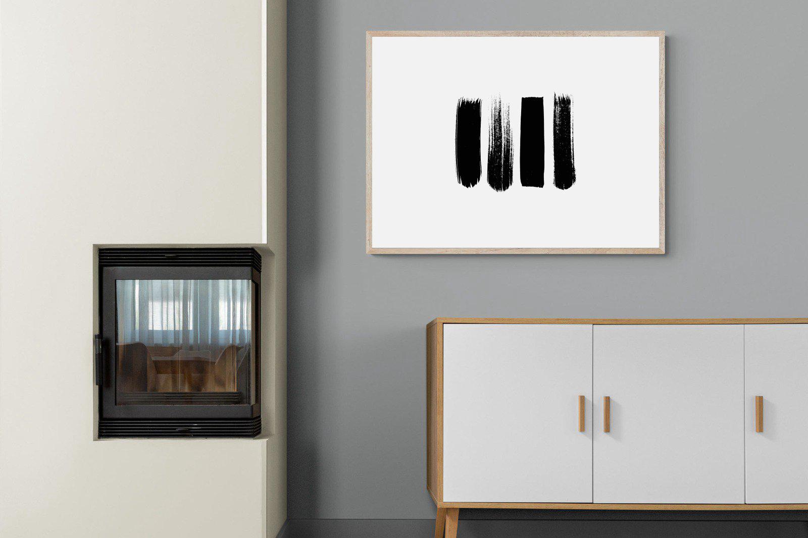 Four Stroke-Wall_Art-100 x 75cm-Mounted Canvas-Wood-Pixalot