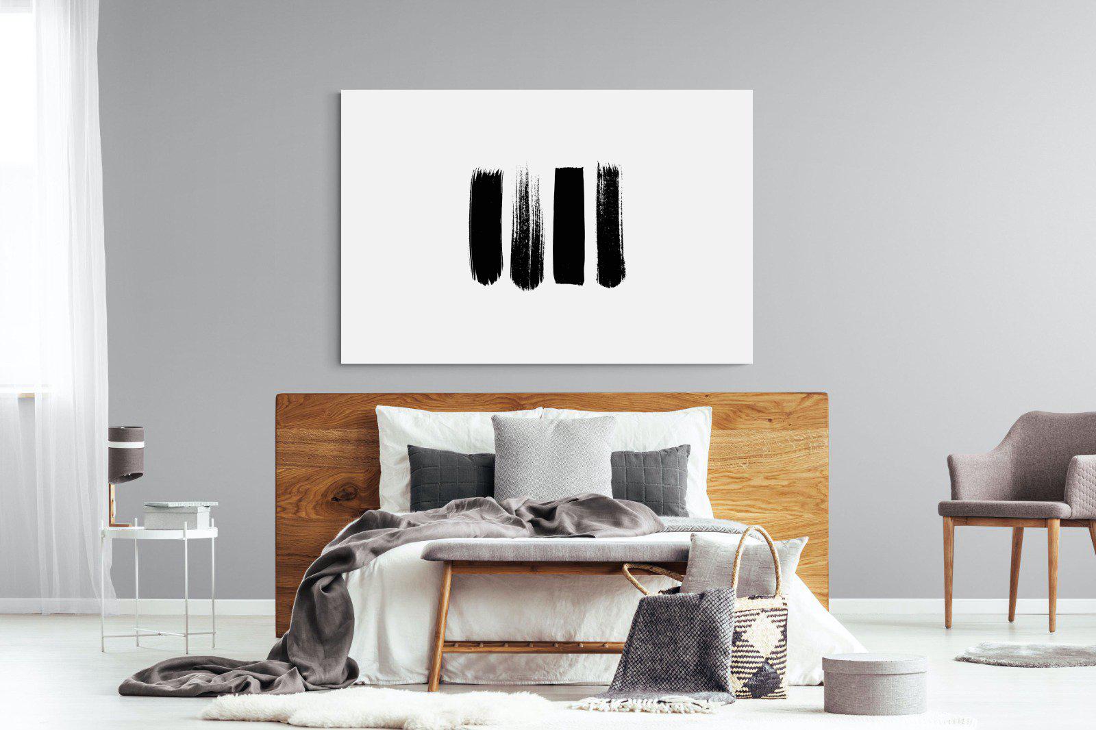 Four Stroke-Wall_Art-150 x 100cm-Mounted Canvas-No Frame-Pixalot