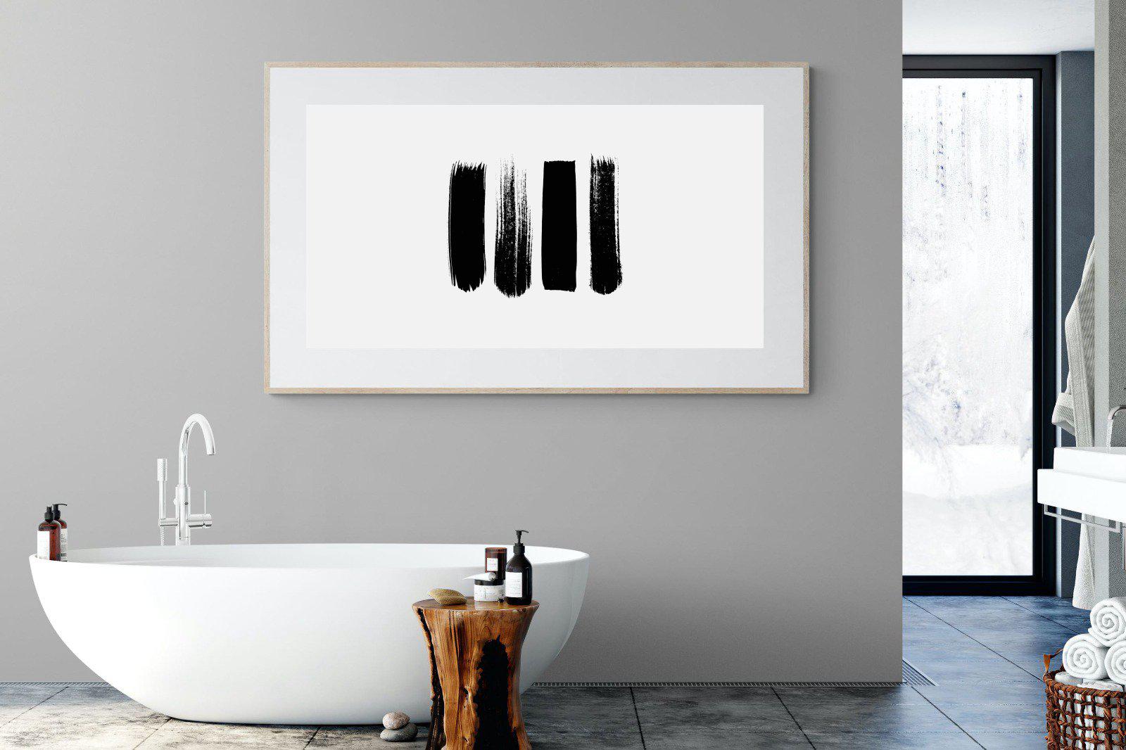 Four Stroke-Wall_Art-180 x 110cm-Framed Print-Wood-Pixalot