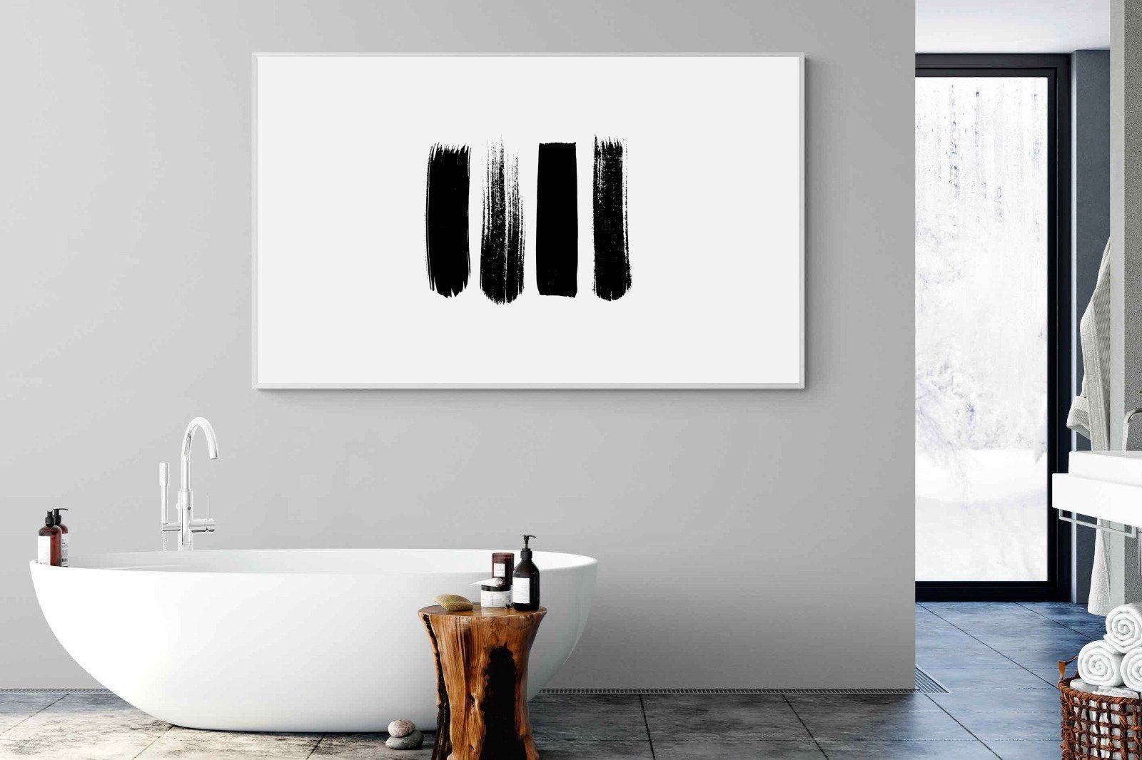 Four Stroke-Wall_Art-180 x 110cm-Mounted Canvas-White-Pixalot