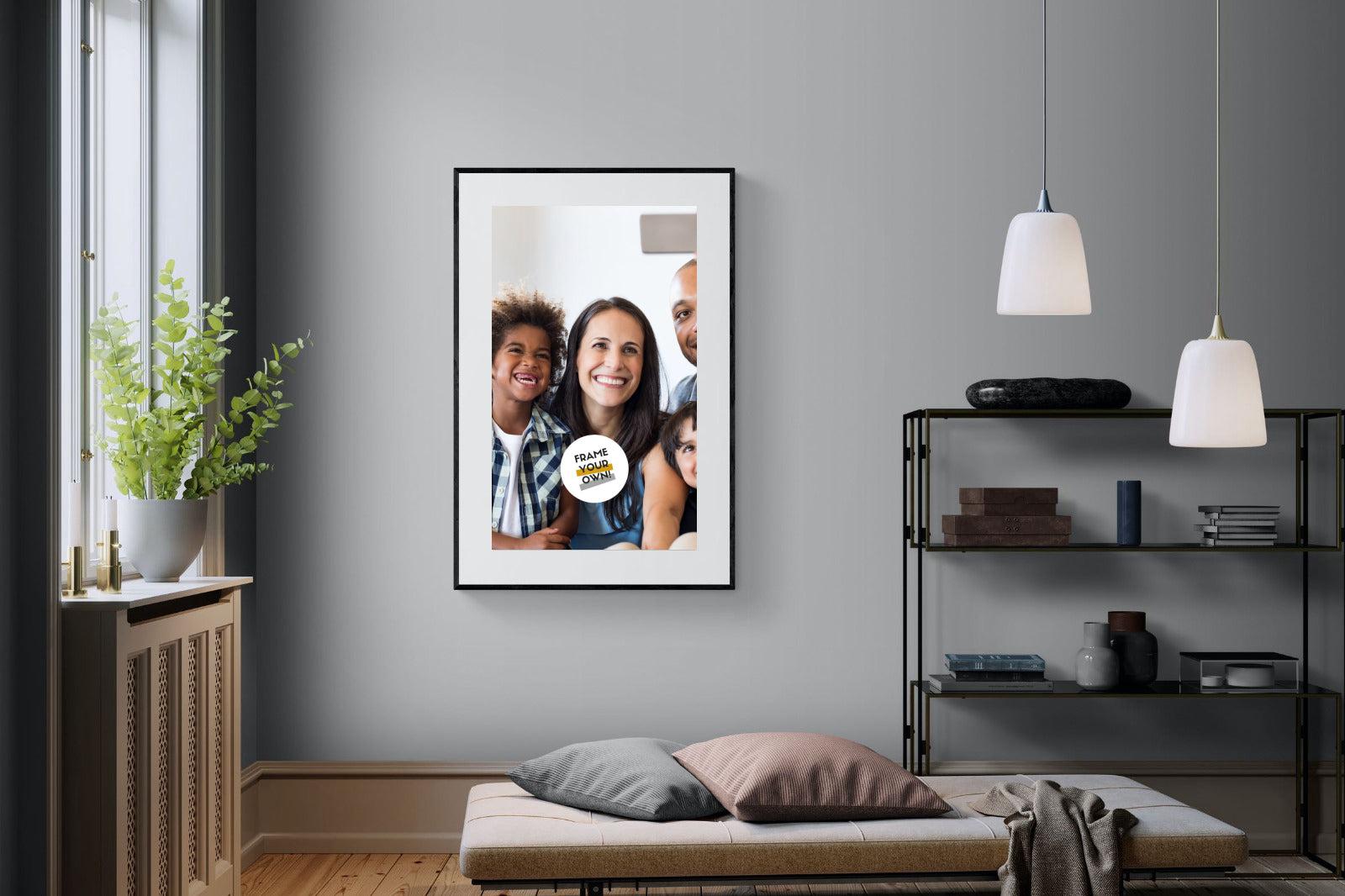 Frame Your Own-Wall_Art-100 x 150cm-Framed Print-Black-Pixalot