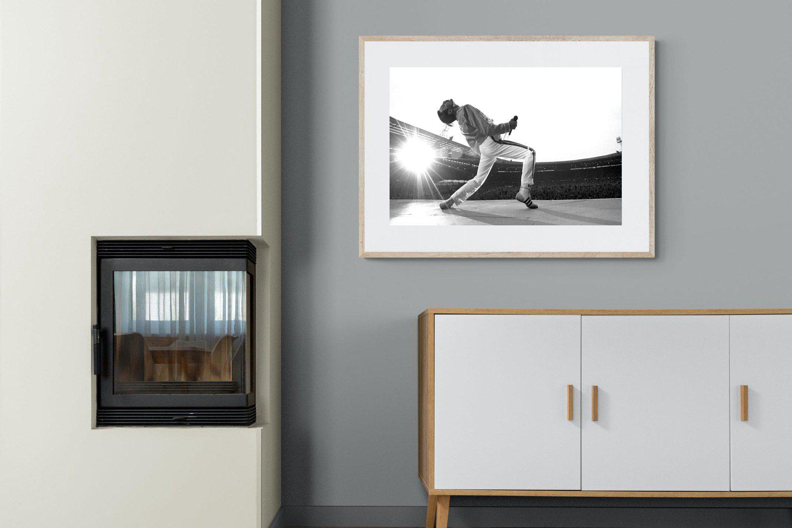 Freddy-Wall_Art-100 x 75cm-Framed Print-Wood-Pixalot