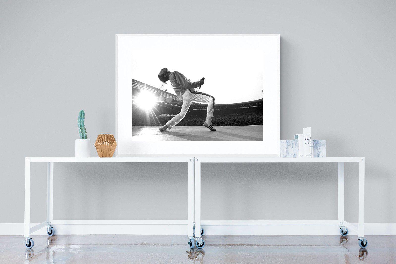 Freddy-Wall_Art-120 x 90cm-Framed Print-White-Pixalot