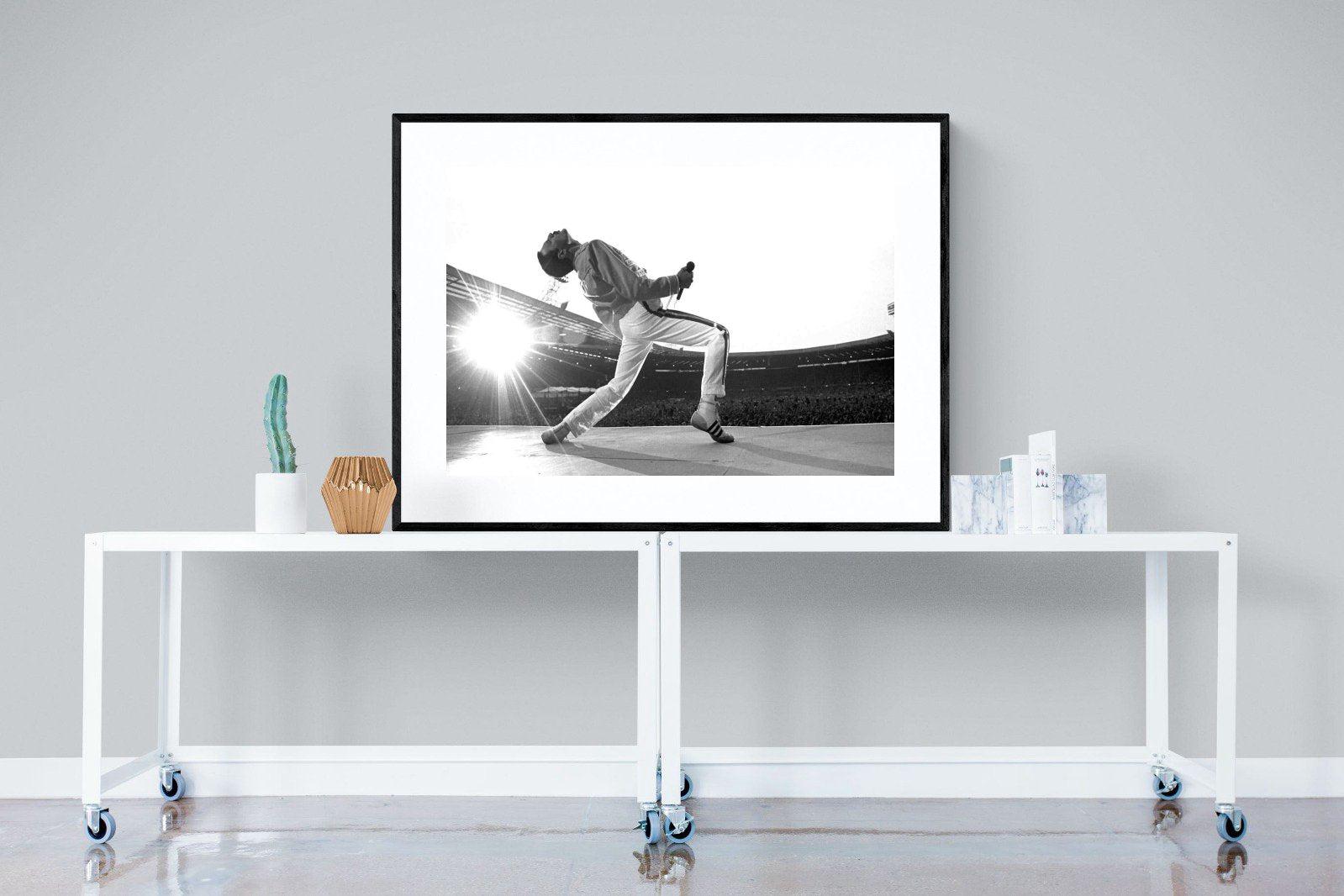 Freddy-Wall_Art-120 x 90cm-Framed Print-Black-Pixalot
