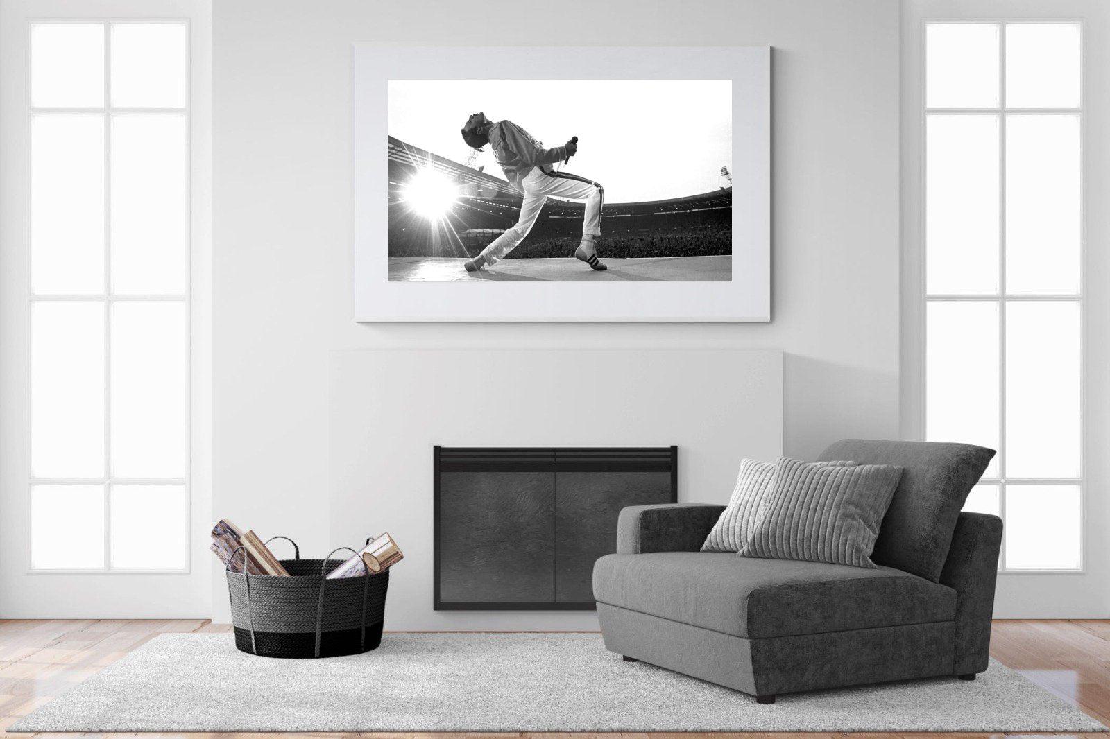 Freddy-Wall_Art-150 x 100cm-Framed Print-White-Pixalot