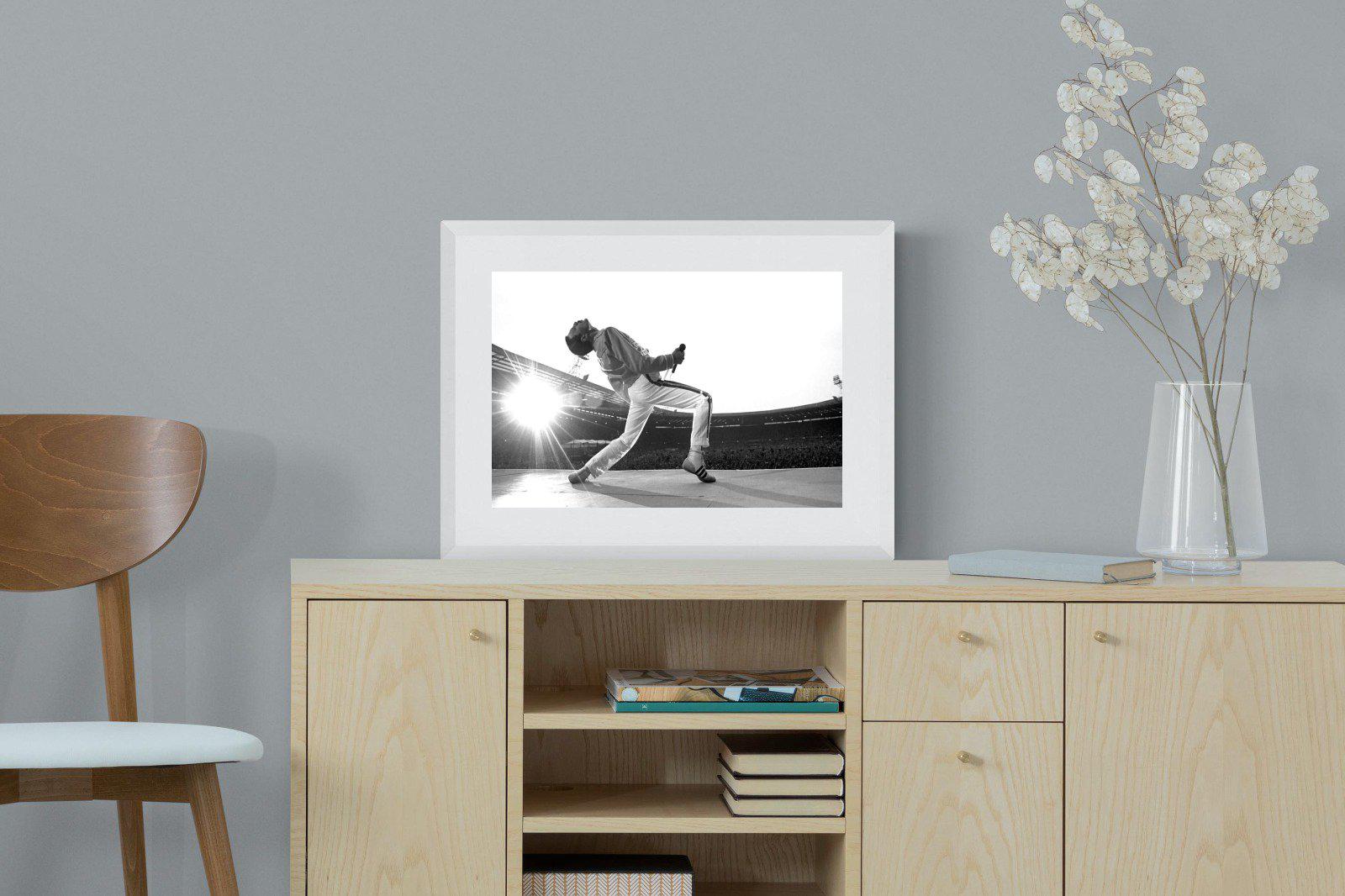 Freddy-Wall_Art-60 x 45cm-Framed Print-White-Pixalot