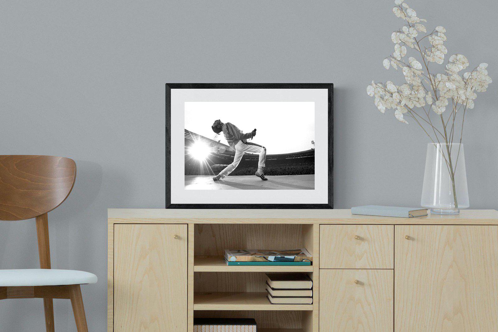 Freddy-Wall_Art-60 x 45cm-Framed Print-Black-Pixalot