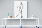 Freehand Figure Two-Wall_Art-90 x 120cm-Mounted Canvas-White-Pixalot