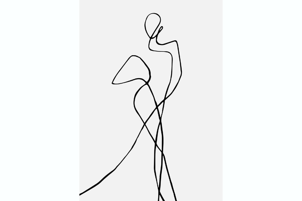 Freehand Figure Two-Wall_Art-Pixalot