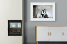 French Maid-Wall_Art-100 x 75cm-Framed Print-White-Pixalot