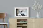 French Maid-Wall_Art-60 x 45cm-Framed Print-Wood-Pixalot
