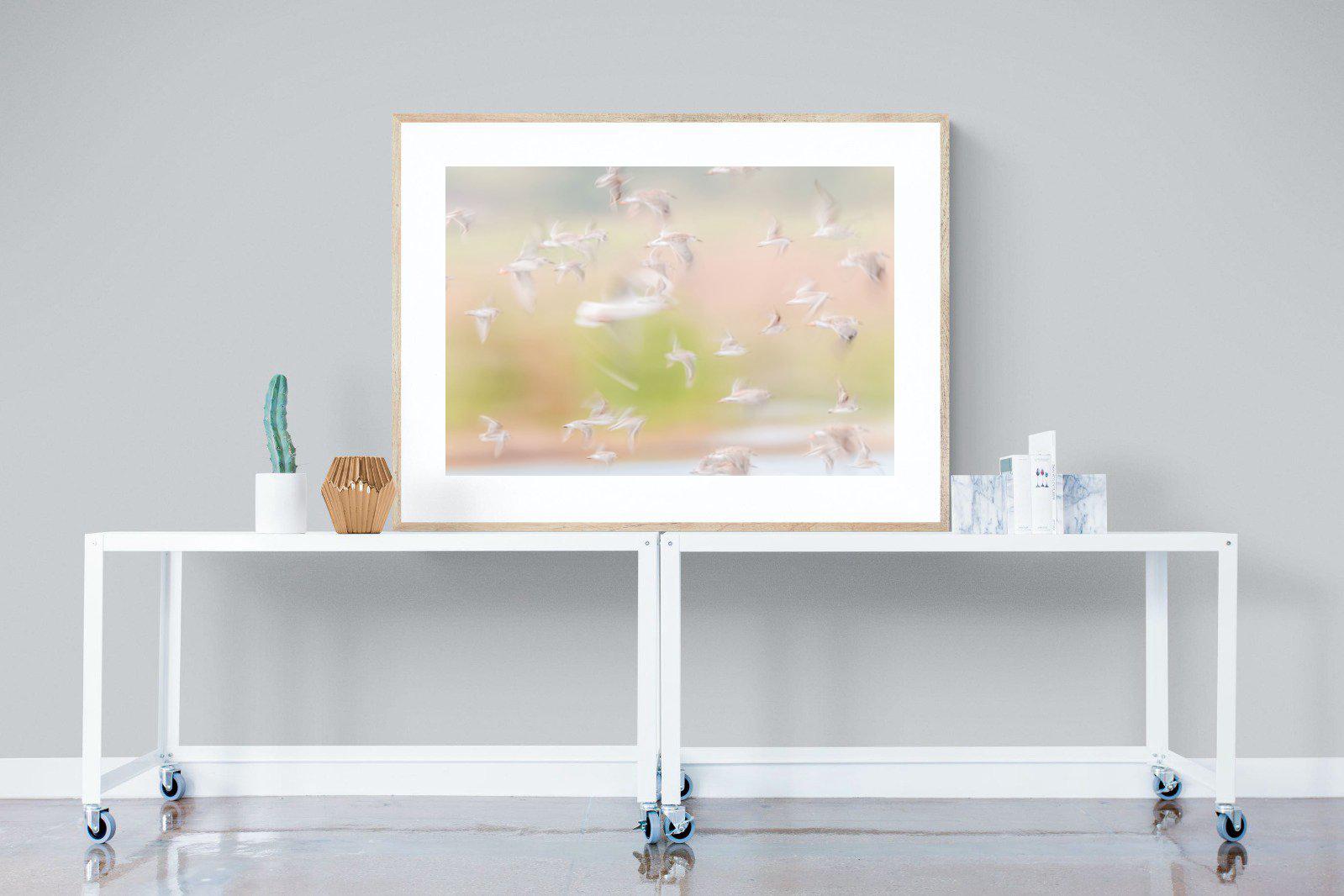 Frenzy-Wall_Art-120 x 90cm-Framed Print-Wood-Pixalot
