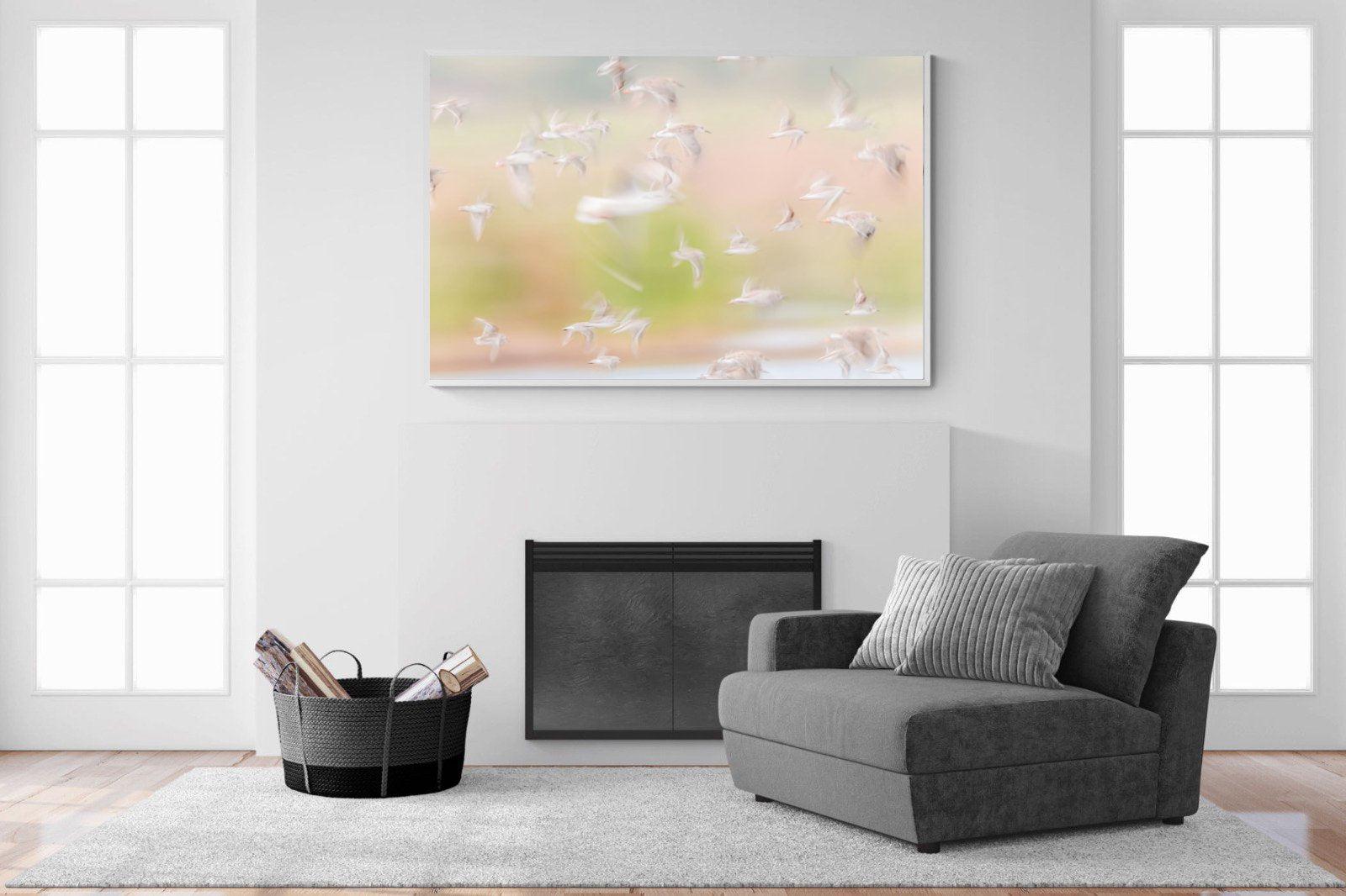 Frenzy-Wall_Art-150 x 100cm-Mounted Canvas-White-Pixalot