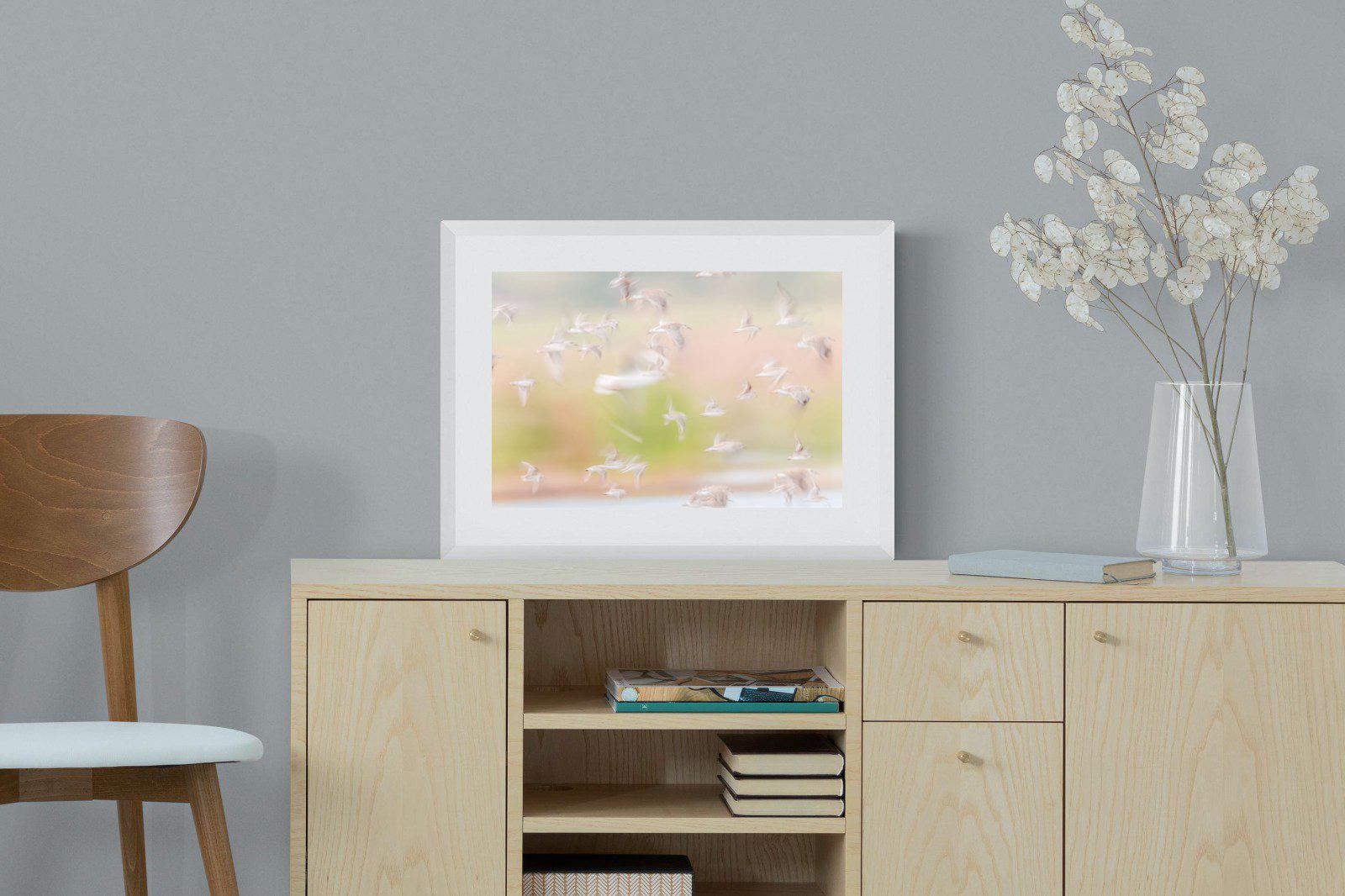 Frenzy-Wall_Art-60 x 45cm-Framed Print-White-Pixalot
