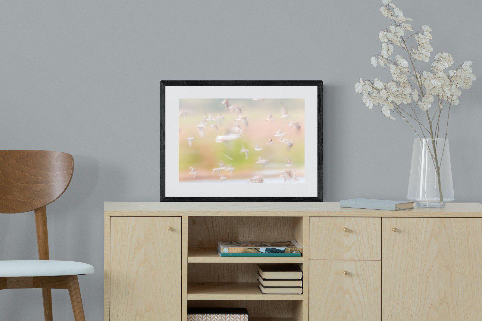 Frenzy-Wall_Art-60 x 45cm-Framed Print-Black-Pixalot
