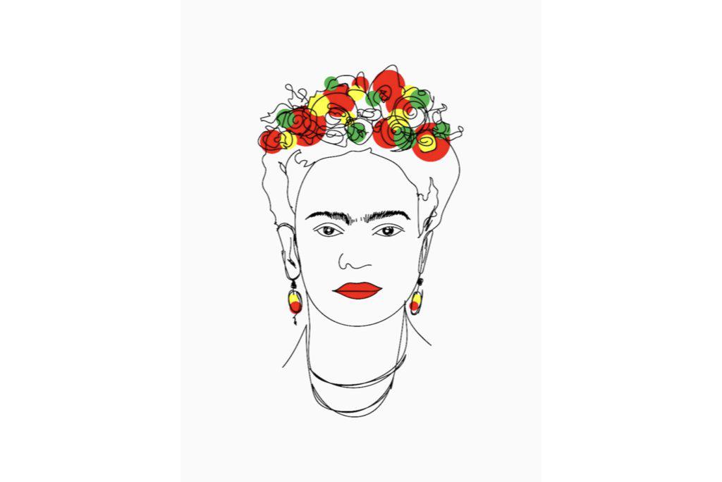 Frida Kahlo-Wall_Art-Pixalot
