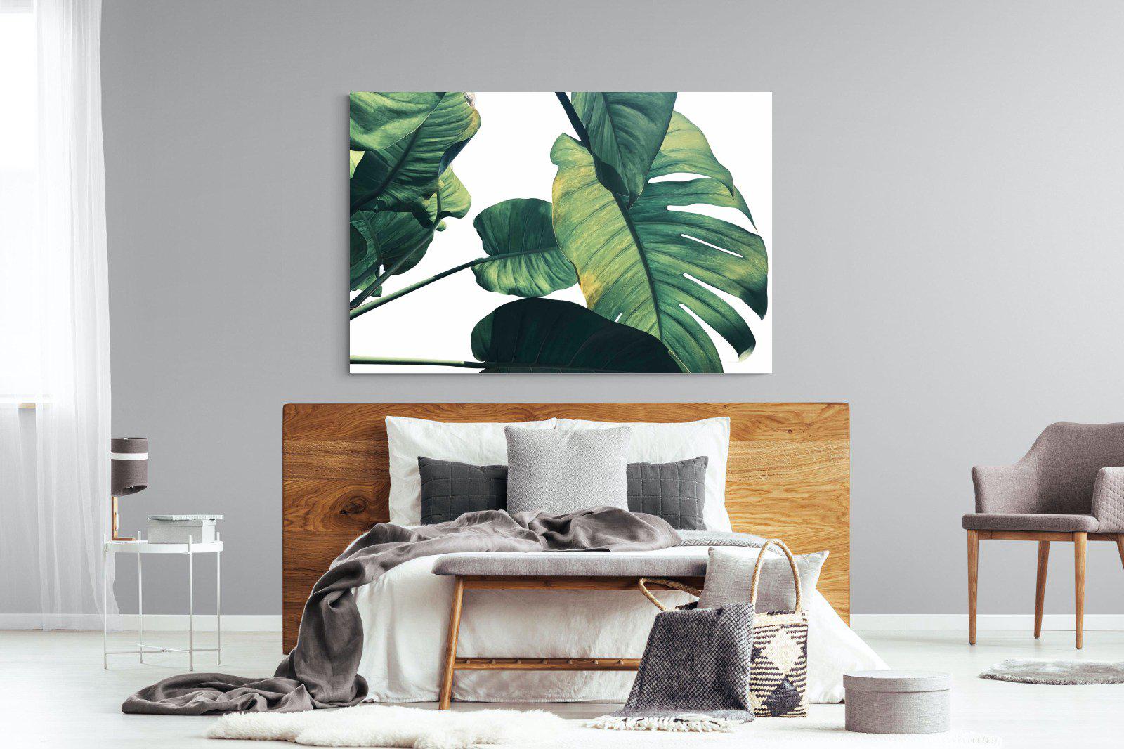 Frond & Light-Wall_Art-150 x 100cm-Mounted Canvas-No Frame-Pixalot