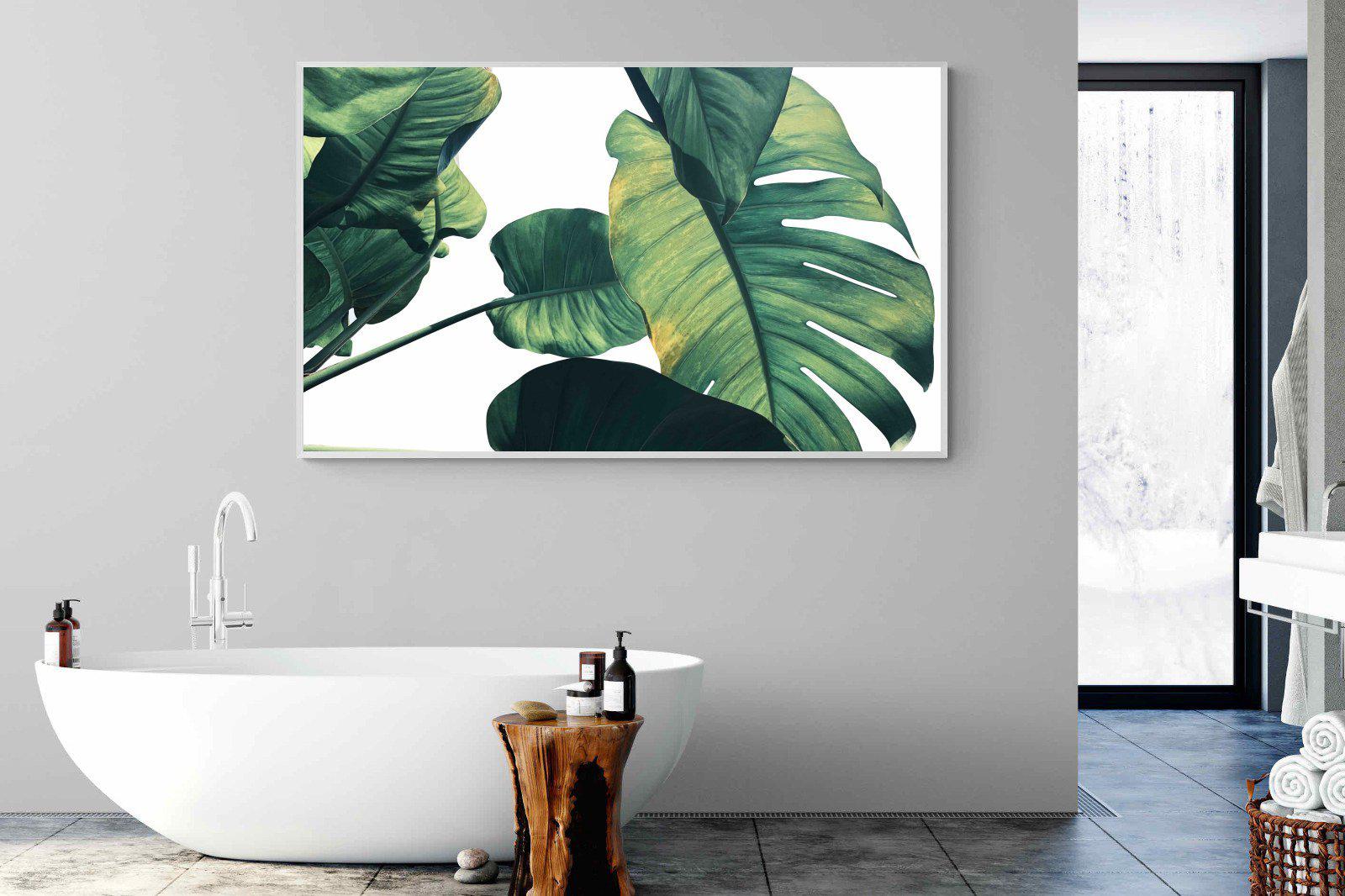 Frond & Light-Wall_Art-180 x 110cm-Mounted Canvas-White-Pixalot