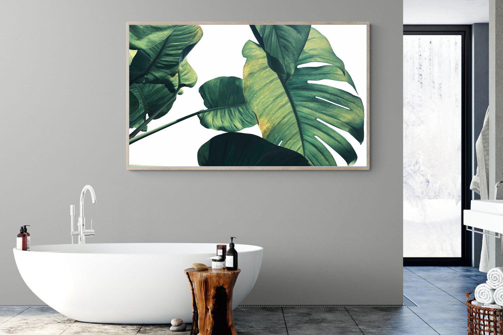 Frond & Light-Wall_Art-180 x 110cm-Mounted Canvas-Wood-Pixalot