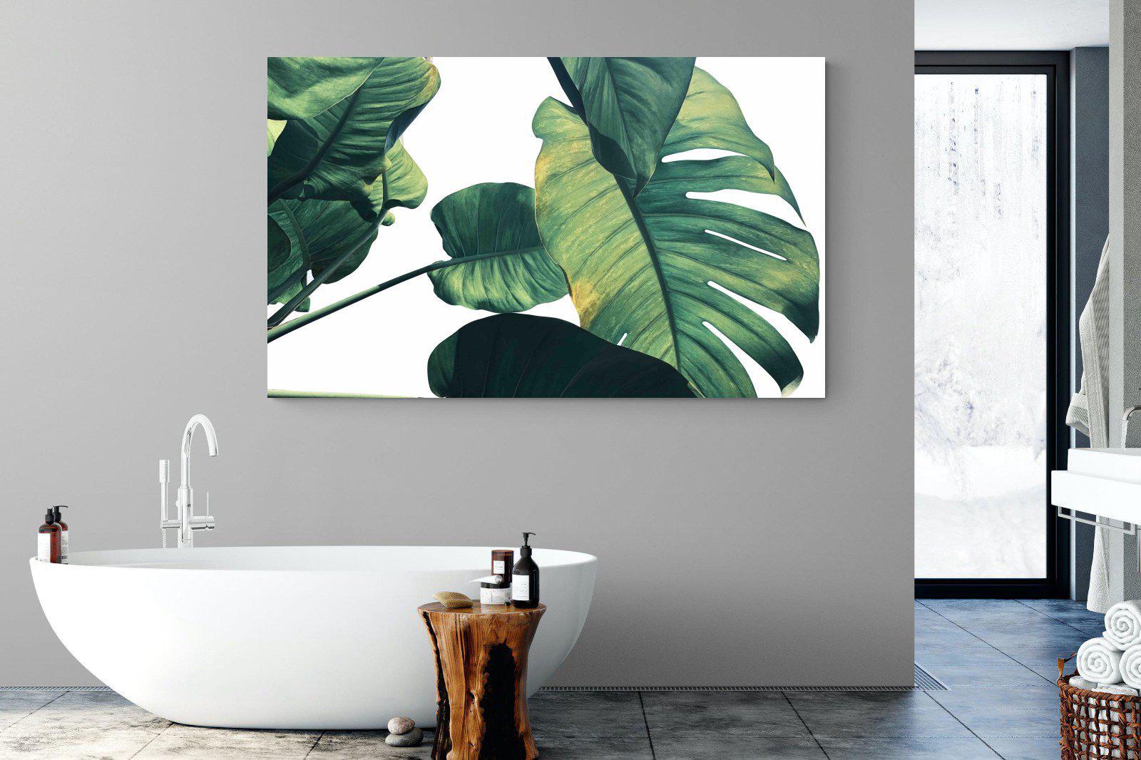 Frond & Light-Wall_Art-180 x 110cm-Mounted Canvas-No Frame-Pixalot