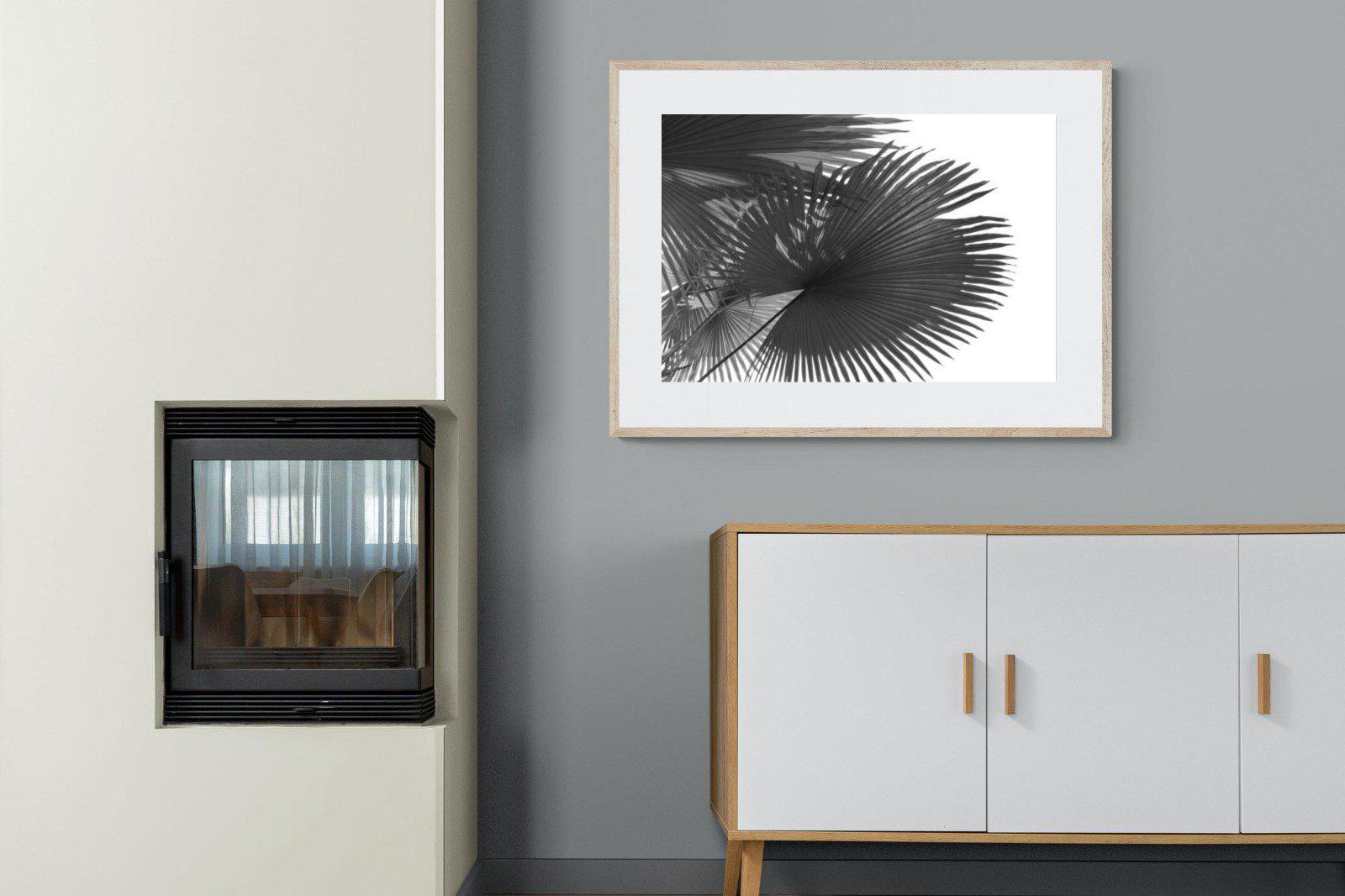 Frond-Wall_Art-100 x 75cm-Framed Print-Wood-Pixalot
