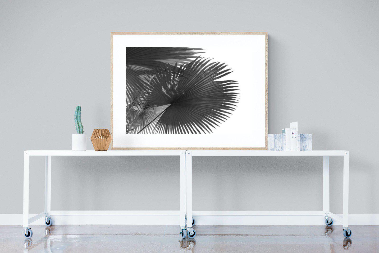 Frond-Wall_Art-120 x 90cm-Framed Print-Wood-Pixalot