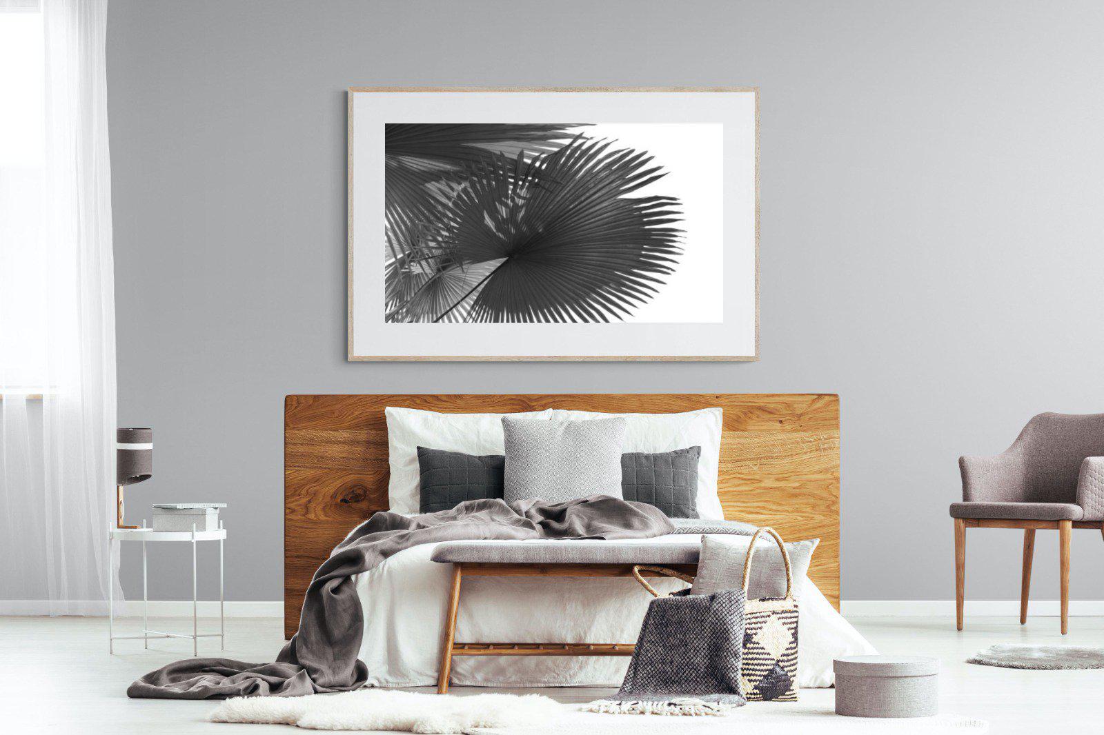 Frond-Wall_Art-150 x 100cm-Framed Print-Wood-Pixalot