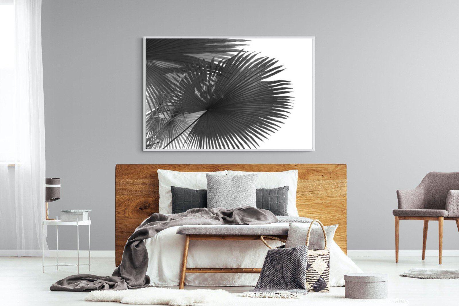 Frond-Wall_Art-150 x 100cm-Mounted Canvas-White-Pixalot