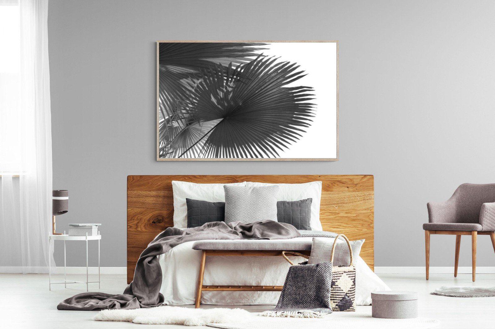 Frond-Wall_Art-150 x 100cm-Mounted Canvas-Wood-Pixalot