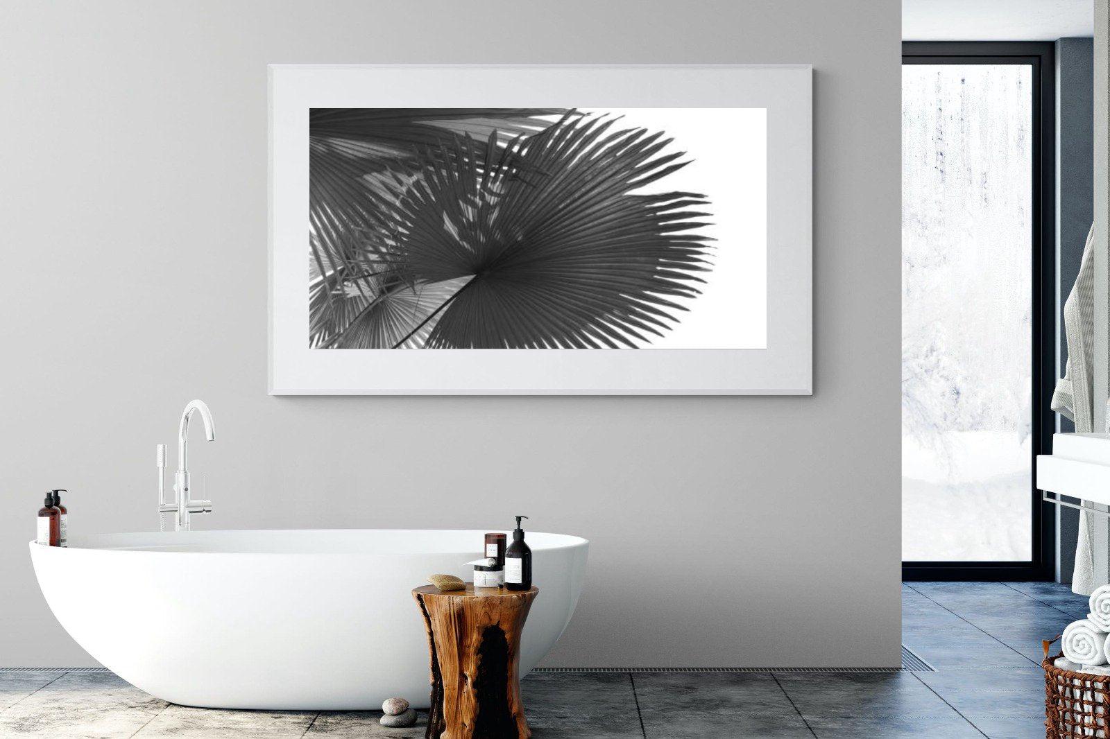 Frond-Wall_Art-180 x 110cm-Framed Print-White-Pixalot