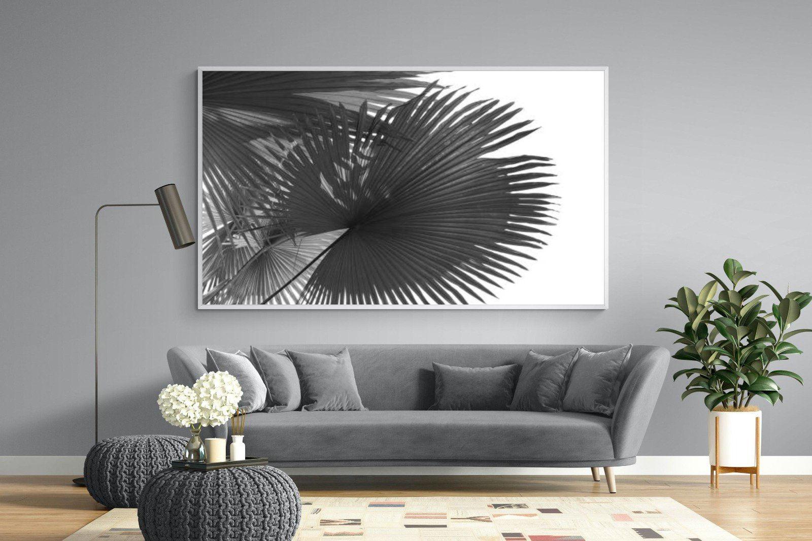 Frond-Wall_Art-220 x 130cm-Mounted Canvas-White-Pixalot