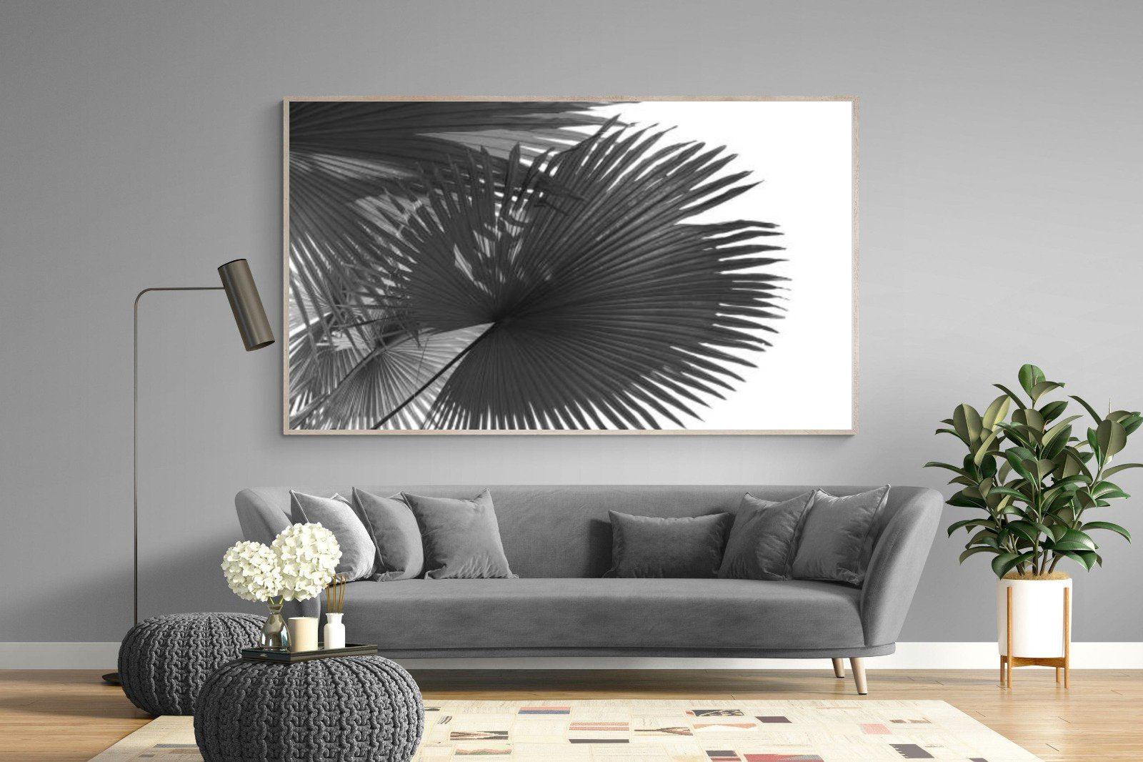 Frond-Wall_Art-220 x 130cm-Mounted Canvas-Wood-Pixalot