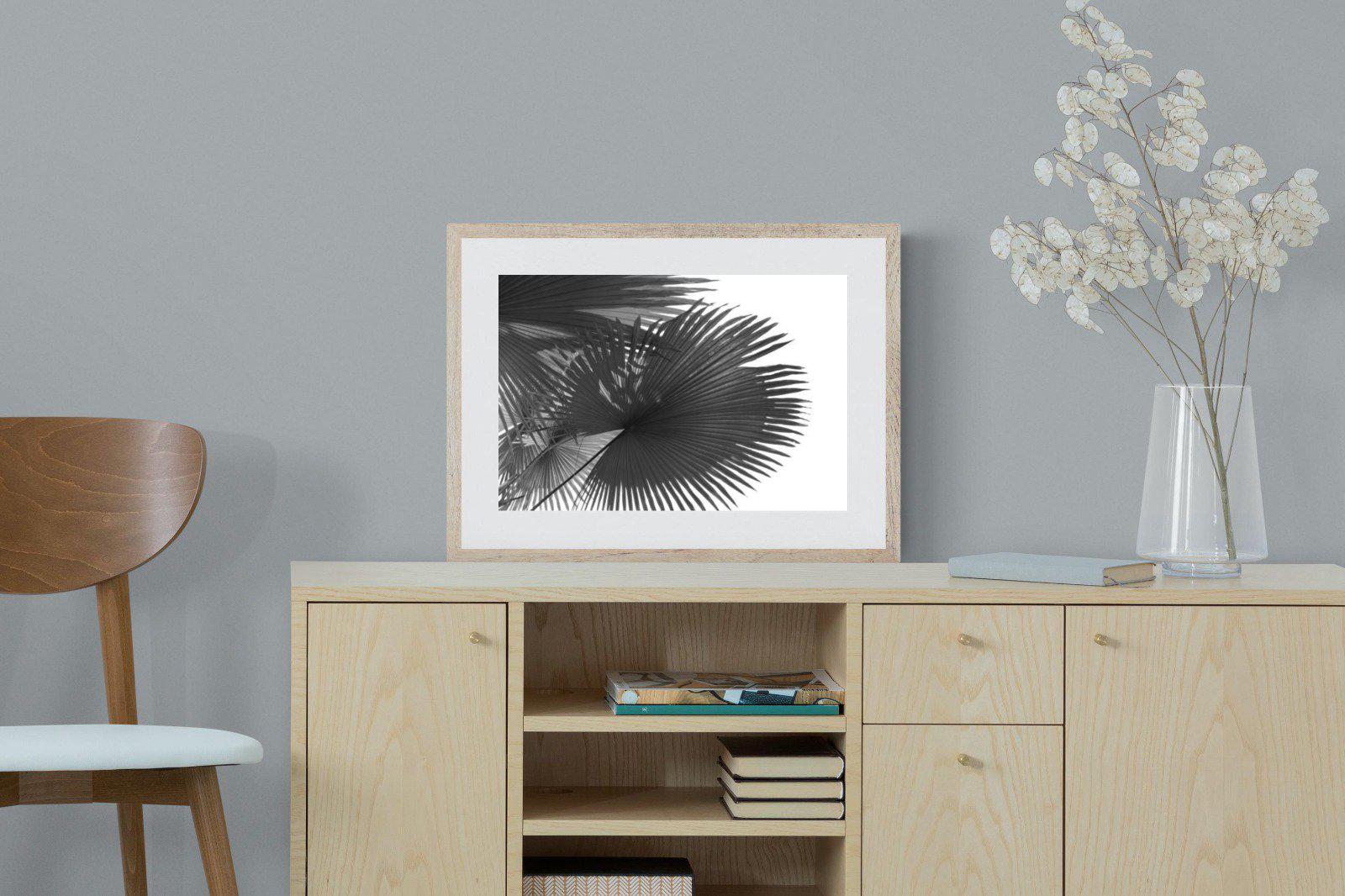 Frond-Wall_Art-60 x 45cm-Framed Print-Wood-Pixalot