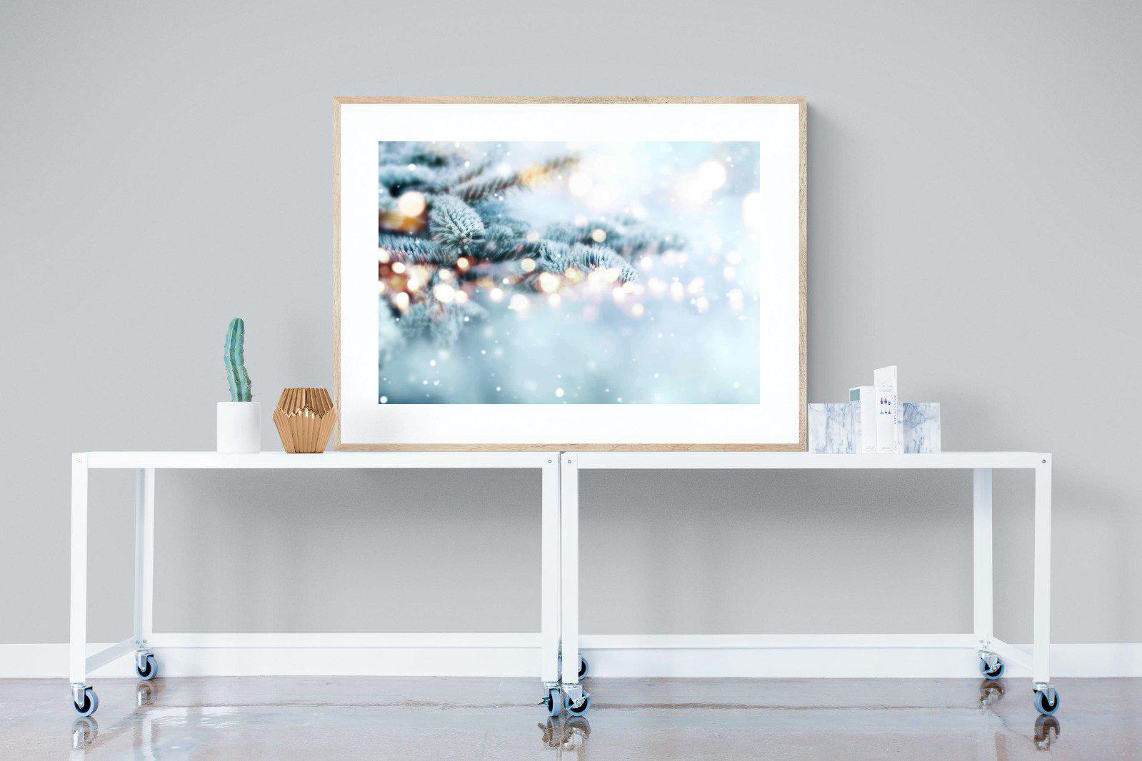 Frost-Wall_Art-120 x 90cm-Framed Print-Wood-Pixalot