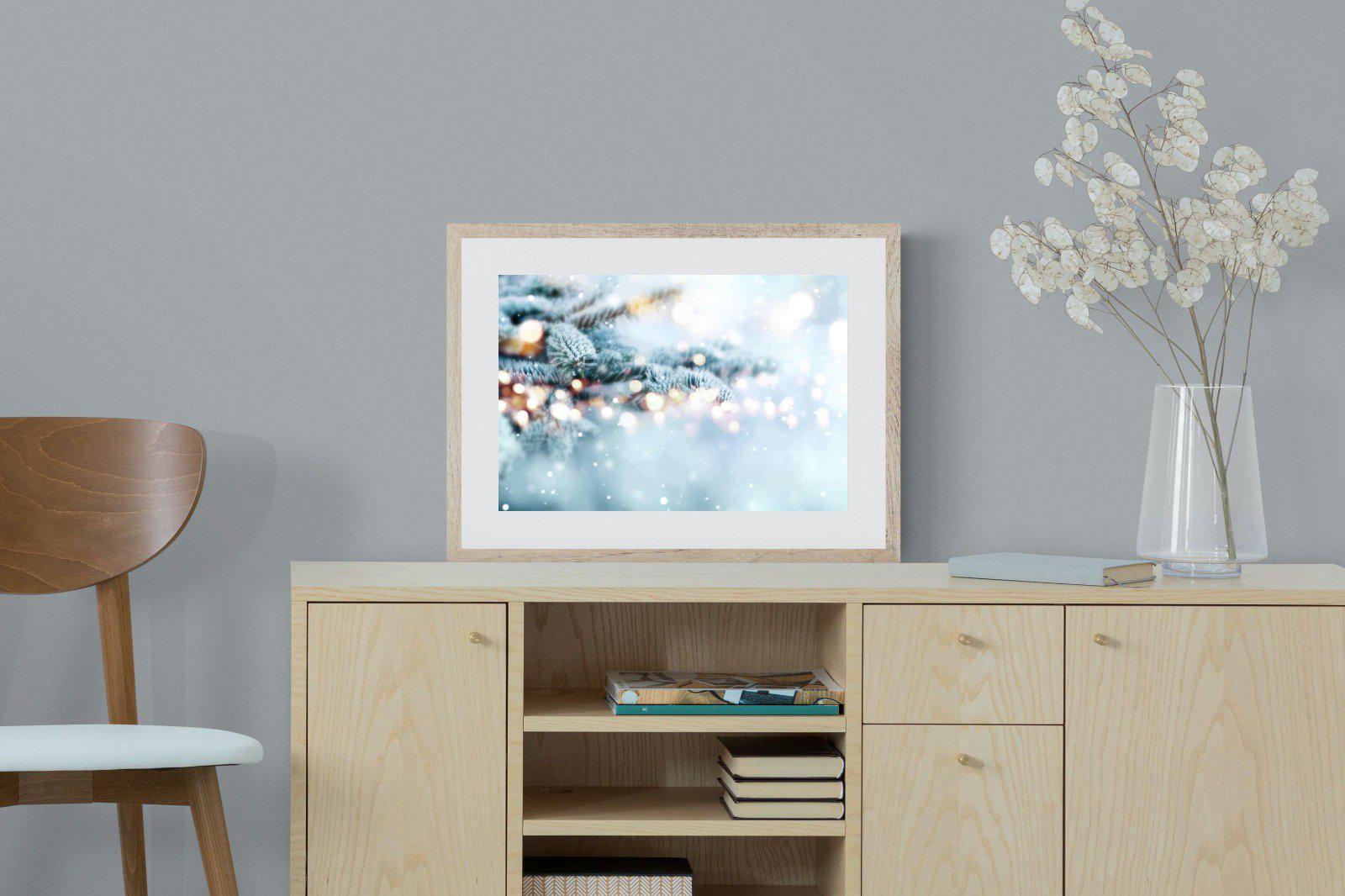 Frost-Wall_Art-60 x 45cm-Framed Print-Wood-Pixalot