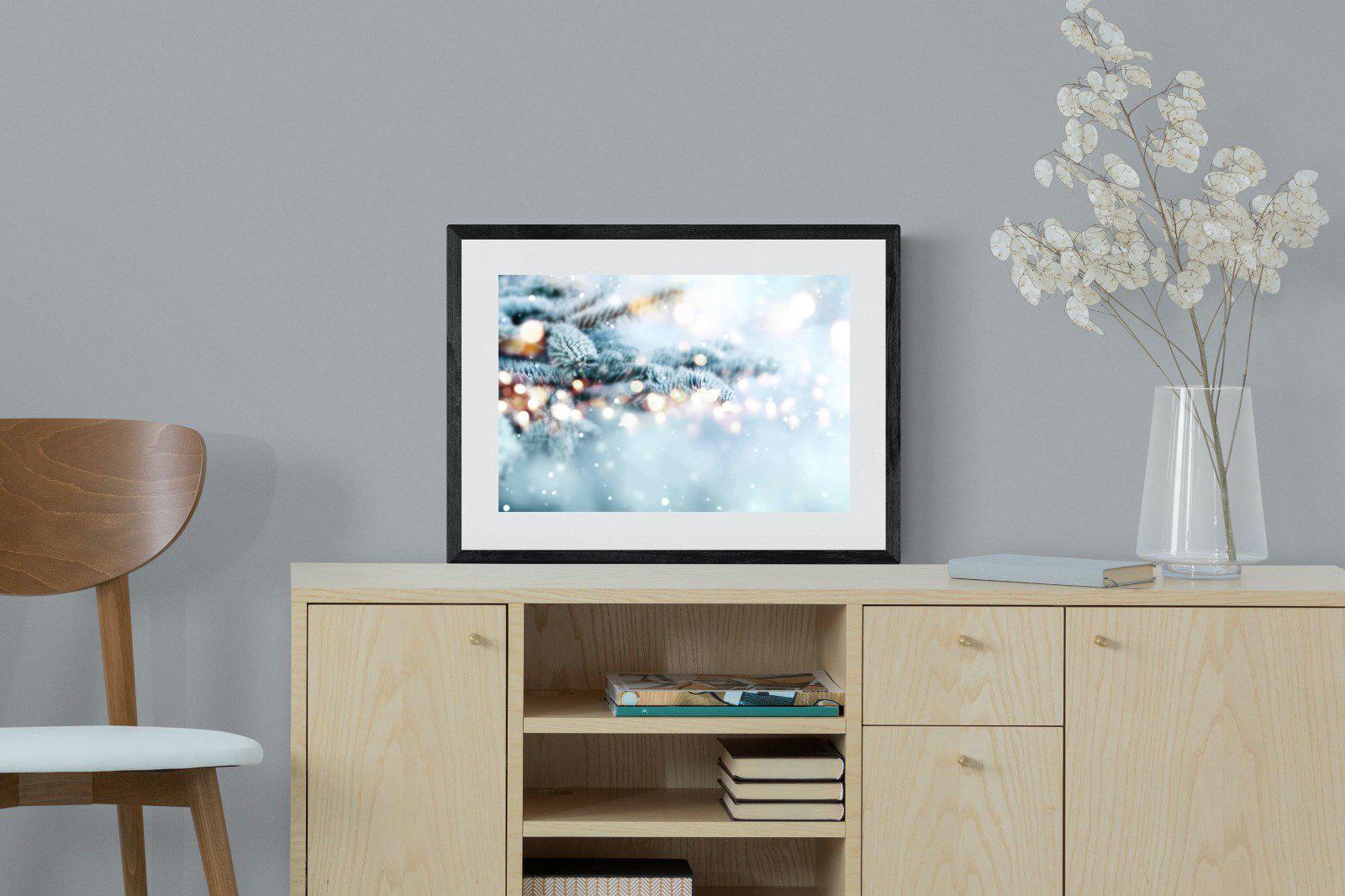 Frost-Wall_Art-60 x 45cm-Framed Print-Black-Pixalot