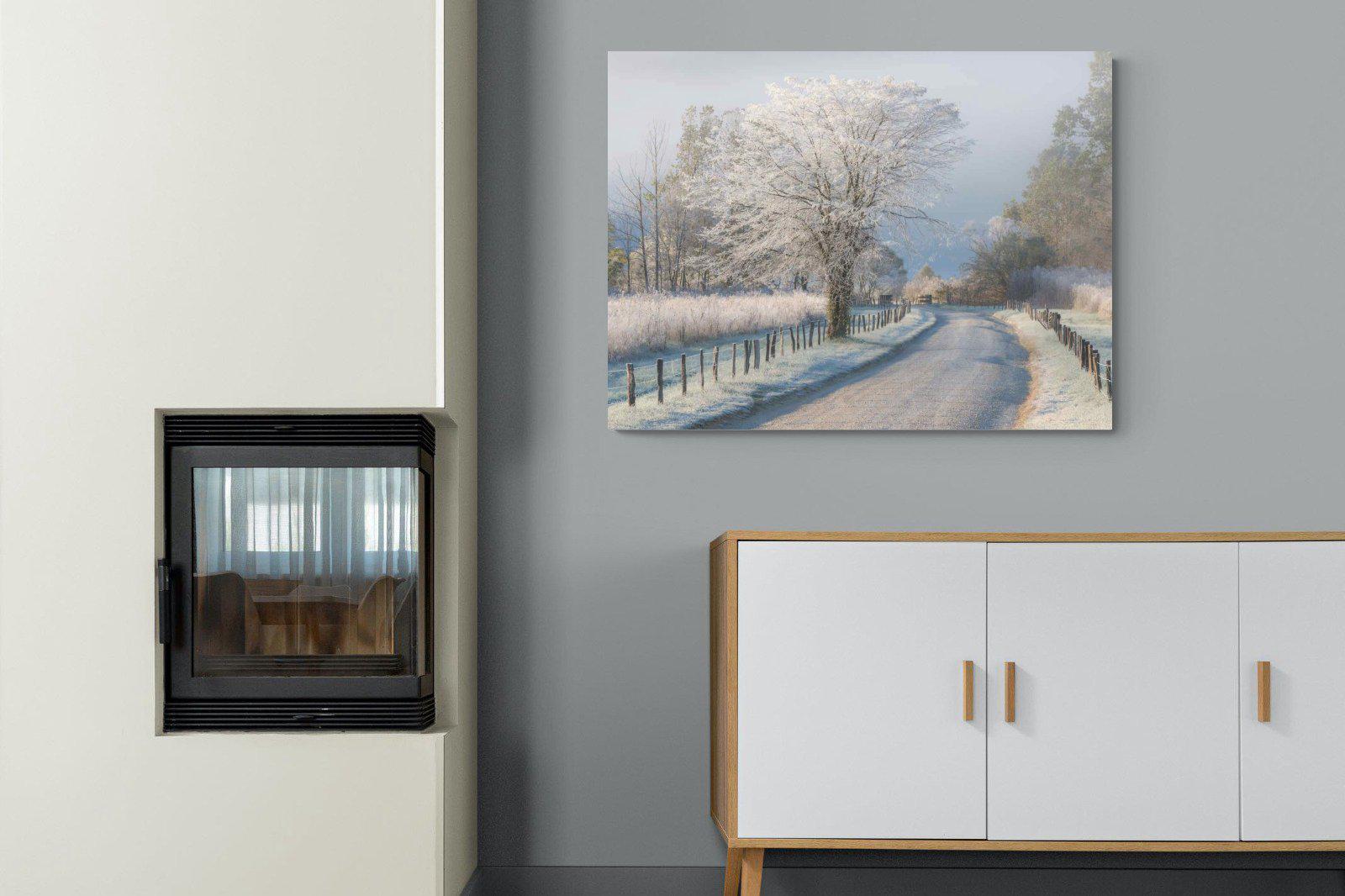 Frosty-Wall_Art-100 x 75cm-Mounted Canvas-No Frame-Pixalot