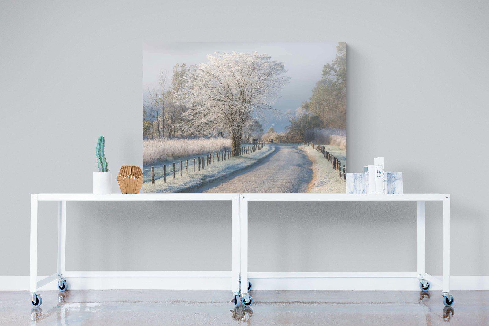 Frosty-Wall_Art-120 x 90cm-Mounted Canvas-No Frame-Pixalot