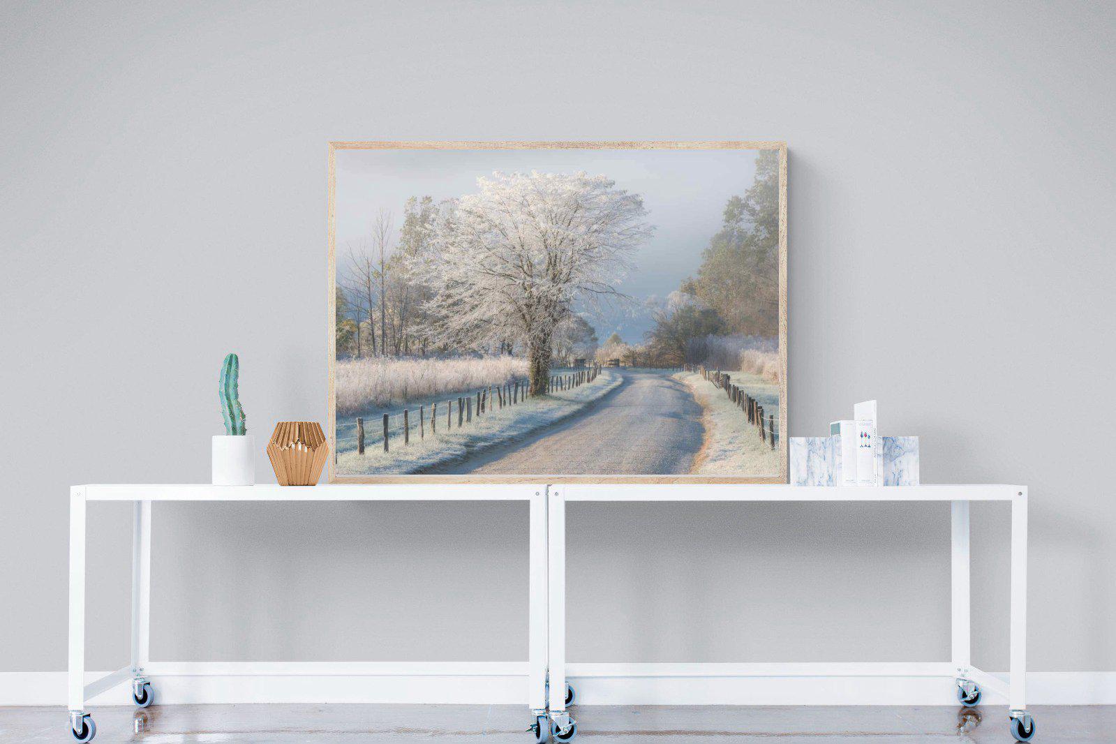 Frosty-Wall_Art-120 x 90cm-Mounted Canvas-Wood-Pixalot