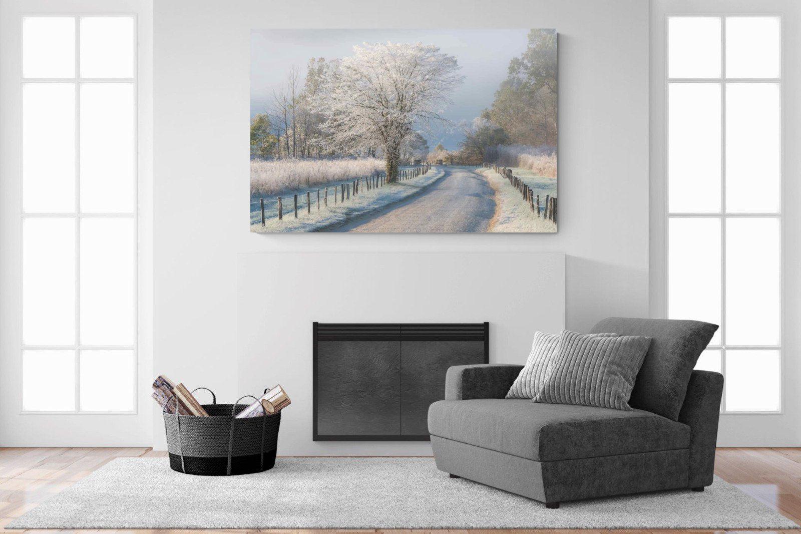 Frosty-Wall_Art-150 x 100cm-Mounted Canvas-No Frame-Pixalot