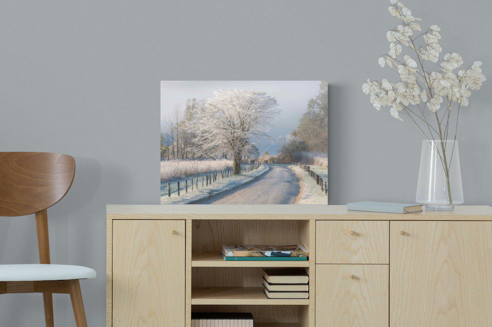 Frosty-Wall_Art-60 x 45cm-Mounted Canvas-No Frame-Pixalot