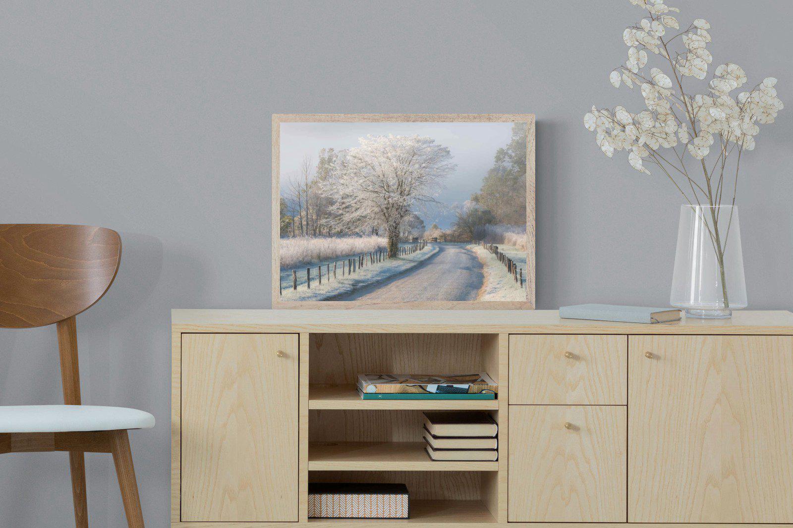Frosty-Wall_Art-60 x 45cm-Mounted Canvas-Wood-Pixalot